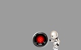 Mein neues Hintergrund-Bild: Marvin meets HAL